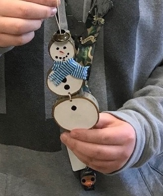 snowman ornament